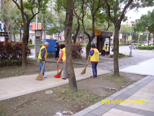 104.02.07   志工掃街活動